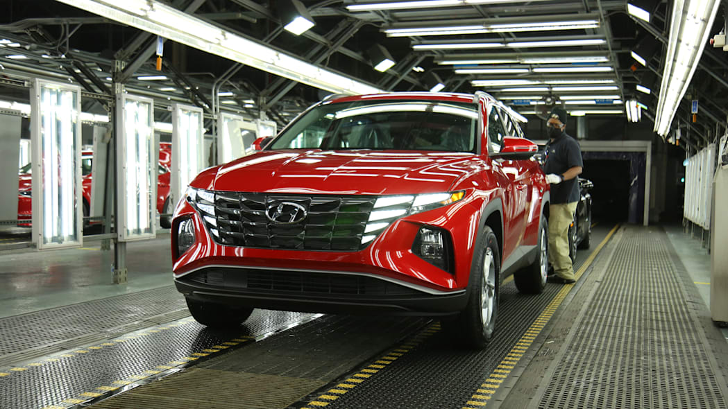 Hyundai Tucson 2022 (2021) – PRODUCTION (USA Car Factory)
