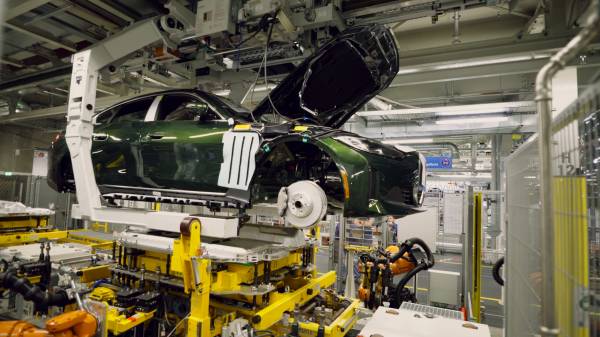 Ligne de production BMW i4 – Usine BMW Munich
