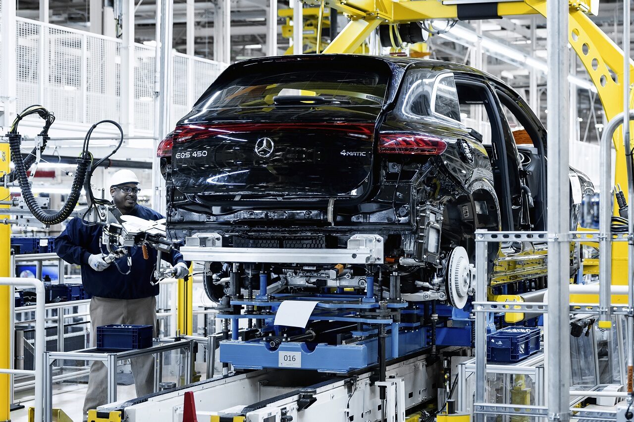 Ligne de PRODUCTION Mercedes-Benz GLE & GLS 2022 aux États-Unis