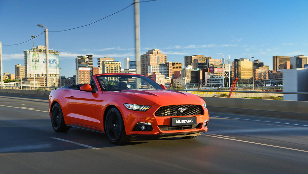 Production de Ford Mustang aux États-Unis