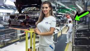 Processus de fabrication Volvo : Ligne de production XC40➕CX60➕XC90➕S60 [Car FACTORY] + Essai de collision